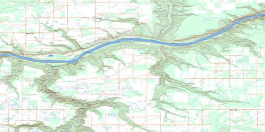Cherry Point Topo Map 084D04 at 1:50,000 scale - National Topographic System of Canada (NTS) - Toporama map