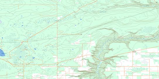 Boundary Lake Topo Map 084D05 at 1:50,000 scale - National Topographic System of Canada (NTS) - Toporama map