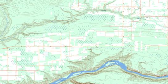 Many Islands Topo Map 084D06 at 1:50,000 scale - National Topographic System of Canada (NTS) - Toporama map