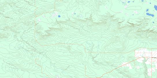 Clear Prairie Topographic map 084D12 at 1:50,000 Scale