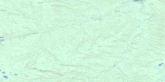 Square Creek Topographic map 084D14 at 1:50,000 Scale