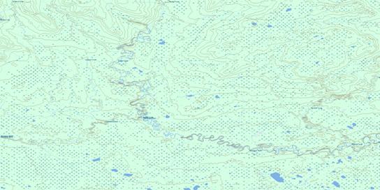 Tanghe Creek Topo Map 084E05 at 1:50,000 scale - National Topographic System of Canada (NTS) - Toporama map
