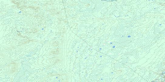 Werniuk Creek Topographic map 084E11 at 1:50,000 Scale