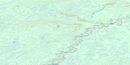 Waniandy Creek Topographic map 084E15 at 1:50,000 Scale