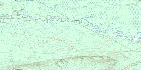 Haro River Topographic map 084E16 at 1:50,000 Scale