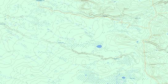 Rossbear Creek Topo Map 084F08 at 1:50,000 scale - National Topographic System of Canada (NTS) - Toporama map