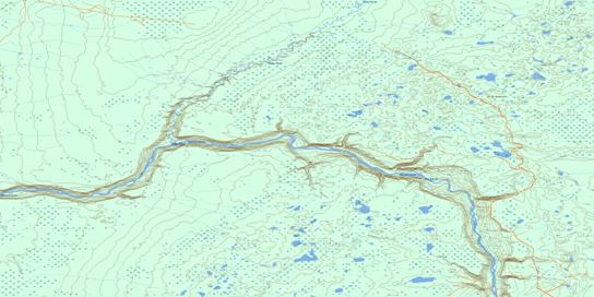 Bad Rapids Topo Map 084G02 at 1:50,000 scale - National Topographic System of Canada (NTS) - Toporama map