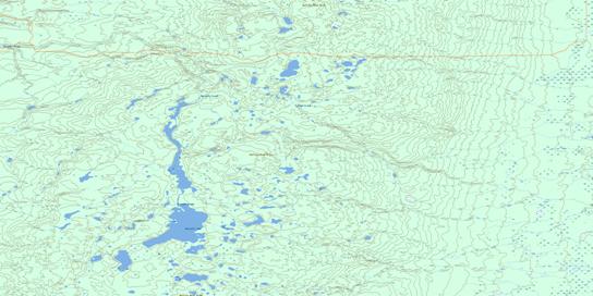 Russell Lake Topo Map 084G04 at 1:50,000 scale - National Topographic System of Canada (NTS) - Toporama map