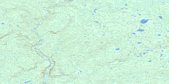 Osi Lake Topographic map 084H04 at 1:50,000 Scale