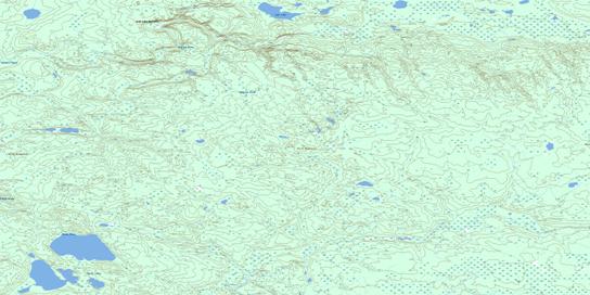 Burnt Lakes Topographic map 084H05 at 1:50,000 Scale