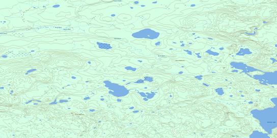 No Title Topo Map 084H10 at 1:50,000 scale - National Topographic System of Canada (NTS) - Toporama map