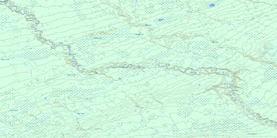 Raymond Creek Topo Map 084H13 at 1:50,000 scale - National Topographic System of Canada (NTS) - Toporama map