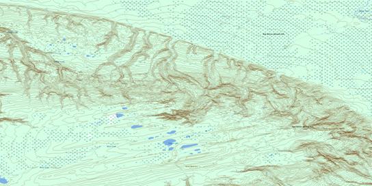 Clayton Lake Topographic map 084I01 at 1:50,000 Scale