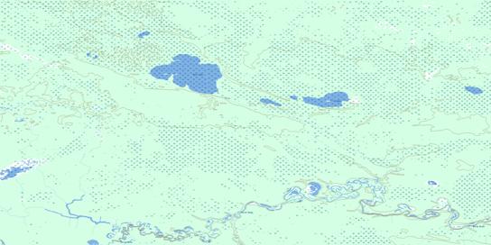 Ruis Lake Topographic map 084I05 at 1:50,000 Scale