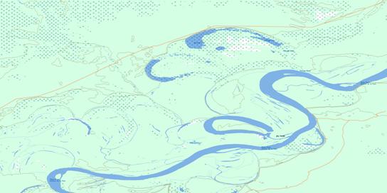Big Slough Topo Map 084I14 at 1:50,000 scale - National Topographic System of Canada (NTS) - Toporama map