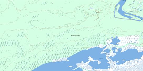 Point Providence Topo Map 084I16 at 1:50,000 scale - National Topographic System of Canada (NTS) - Toporama map