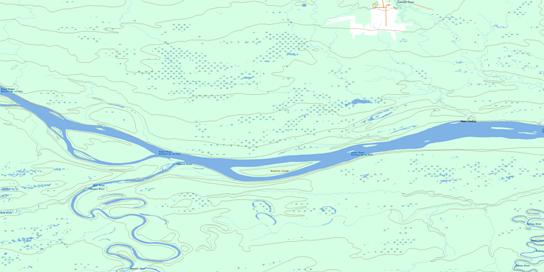 Adams Landing Topo Map 084J06 at 1:50,000 scale - National Topographic System of Canada (NTS) - Toporama map