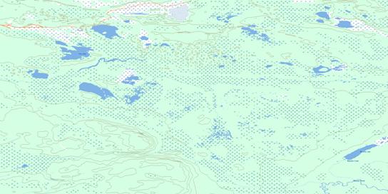 Fox Lake Topographic map 084J08 at 1:50,000 Scale