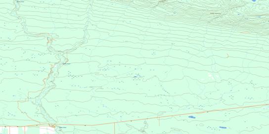 No Title Topographic map 084J12 at 1:50,000 Scale