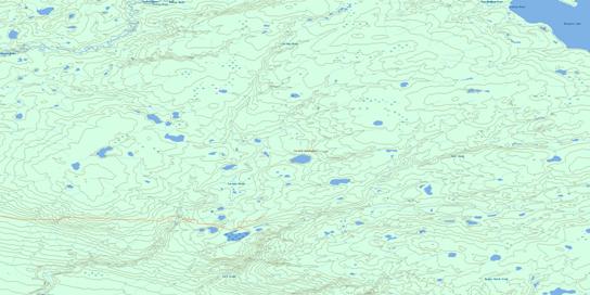 No Title Topo Map 084J13 at 1:50,000 scale - National Topographic System of Canada (NTS) - Toporama map
