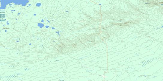 Pakwanutik River Topo Map 084J16 at 1:50,000 scale - National Topographic System of Canada (NTS) - Toporama map