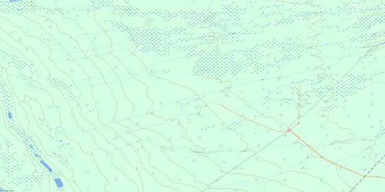 Chain Ponds Topo Map 084K04 at 1:50,000 scale - National Topographic System of Canada (NTS) - Toporama map