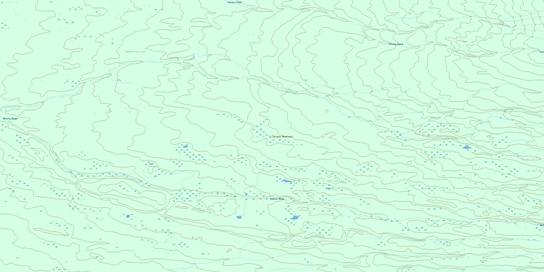 Melvin River Topo Map 084K15 at 1:50,000 scale - National Topographic System of Canada (NTS) - Toporama map