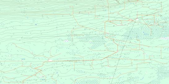 Moody Creek Topographic map 084M02 at 1:50,000 Scale