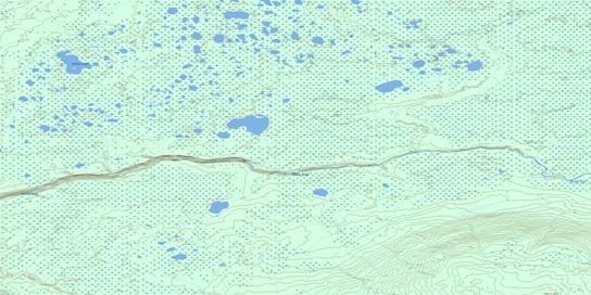 Dickins Lake Topographic map 084M12 at 1:50,000 Scale