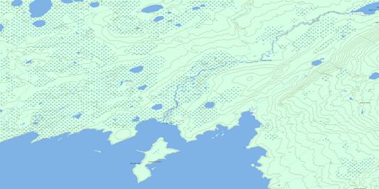 Kirkness Island Topo Map 084M15 at 1:50,000 scale - National Topographic System of Canada (NTS) - Toporama map
