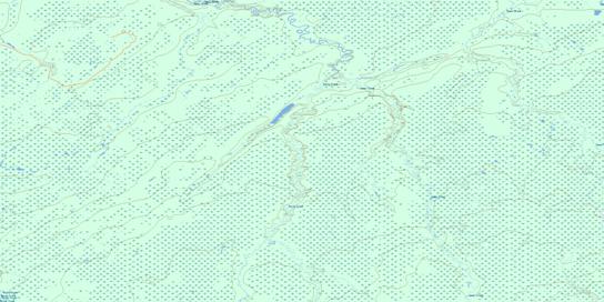 Perry Creek Topographic map 084N10 at 1:50,000 Scale