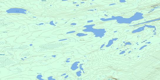Esk Lake Topo Map 084N13 at 1:50,000 scale - National Topographic System of Canada (NTS) - Toporama map
