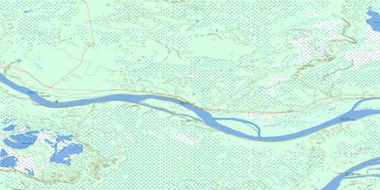 Square Lake Topo Map 084P01 at 1:50,000 scale - National Topographic System of Canada (NTS) - Toporama map