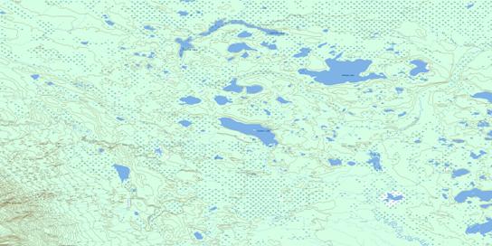 Bowhay Lake Topo Map 084P05 at 1:50,000 scale - National Topographic System of Canada (NTS) - Toporama map