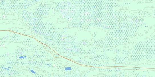 Preble Creek Topographic map 085A03 at 1:50,000 Scale