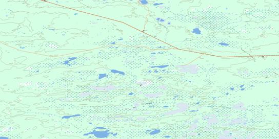 Lake Of The Grave Topo Map 085A04 at 1:50,000 scale - National Topographic System of Canada (NTS) - Toporama map