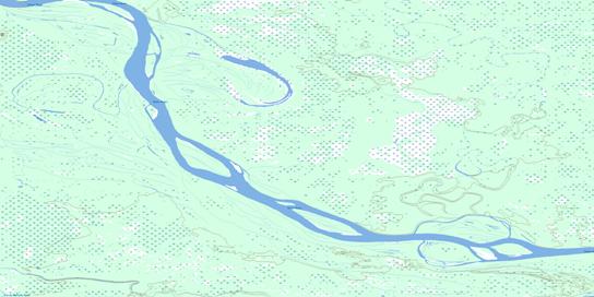 Landry Creek Topo Map 085A10 at 1:50,000 scale - National Topographic System of Canada (NTS) - Toporama map