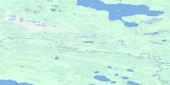 No Title Topo Map 085B02 at 1:50,000 scale - National Topographic System of Canada (NTS) - Toporama map