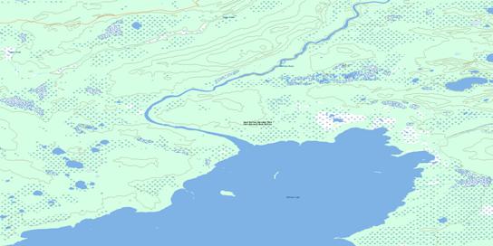 No Title Topographic map 085B06 at 1:50,000 Scale