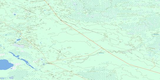 Needle Lake Topo Map 085B08 at 1:50,000 scale - National Topographic System of Canada (NTS) - Toporama map