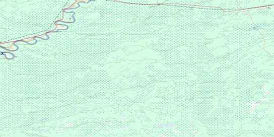 Sandy River Topographic map 085B12 at 1:50,000 Scale