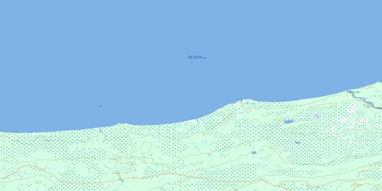 Mackenzie Rock Topographic map 085B14 at 1:50,000 Scale