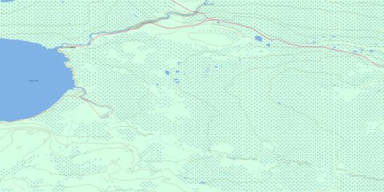 Lady Evelyn Falls Topographic map 085C14 at 1:50,000 Scale