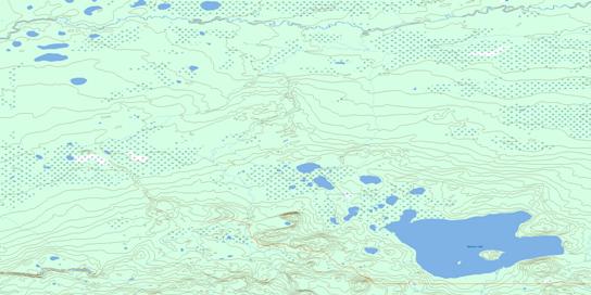 Dogface Lake Topo Map 085D06 at 1:50,000 scale - National Topographic System of Canada (NTS) - Toporama map