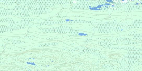 Browns Lake Topo Map 085D07 at 1:50,000 scale - National Topographic System of Canada (NTS) - Toporama map