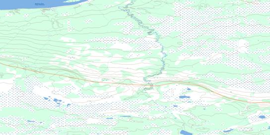 Axe Creek Topo Map 085E02 at 1:50,000 scale - National Topographic System of Canada (NTS) - Toporama map