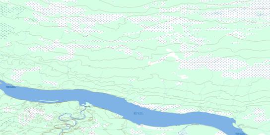 Browning Point Topographic map 085E05 at 1:50,000 Scale