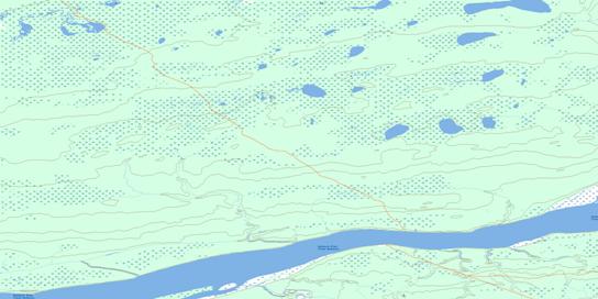 Axe Point Topo Map 085E07 at 1:50,000 scale - National Topographic System of Canada (NTS) - Toporama map