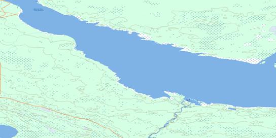 Point Sarristo Topo Map 085F03 at 1:50,000 scale - National Topographic System of Canada (NTS) - Toporama map