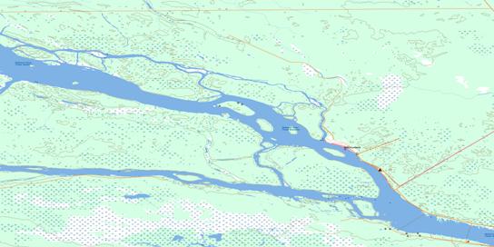 Meridian Island Topographic map 085F05 at 1:50,000 Scale
